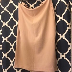 Women's Blush Pink Business Skirt